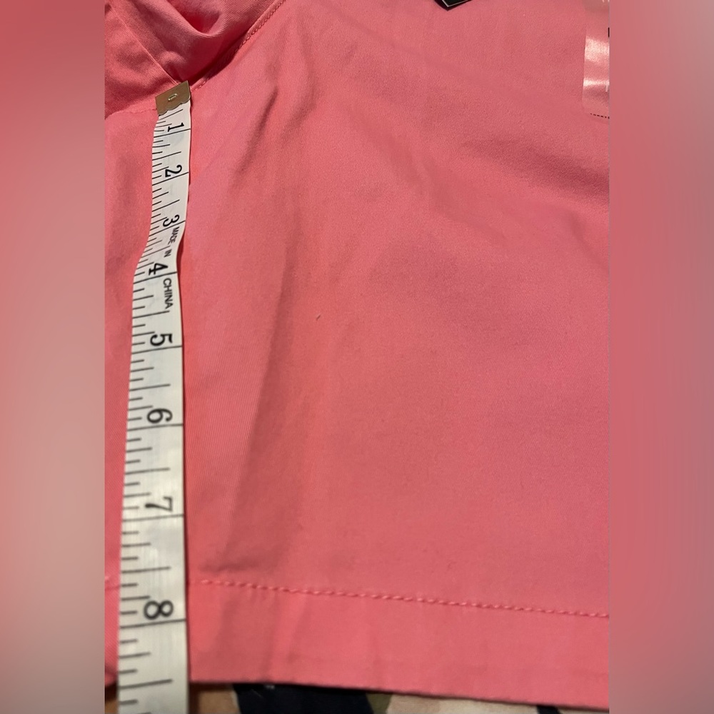 Tommy Hilfiger Size:16 Women Hollywood Short 9” Inseam Pink 97% Cotton - Picture 4 of 10